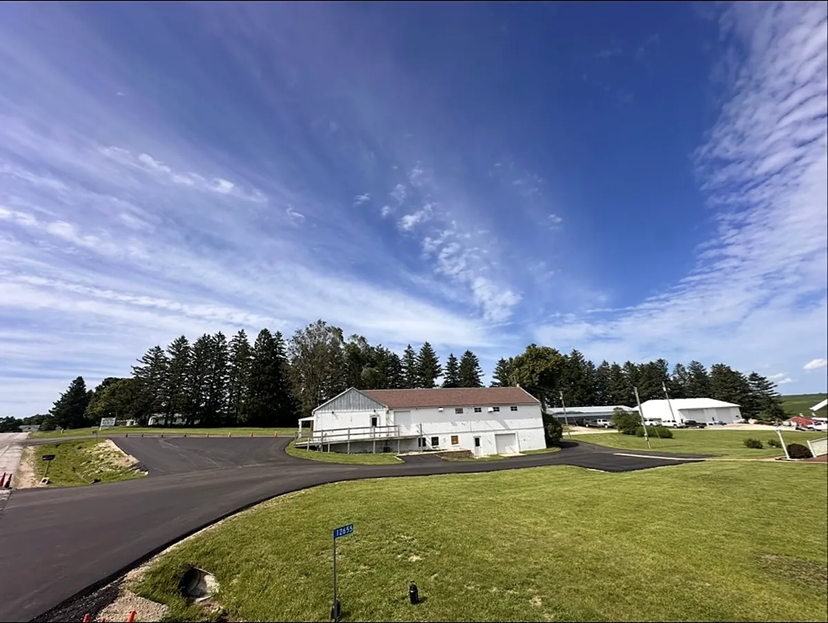 The same farm yard from the other side